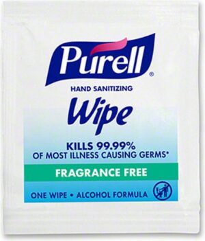 PURELL Lingettes désinfectantes individuelles pour les mains