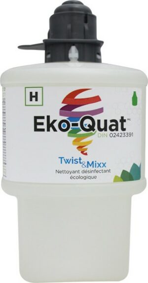 EKO-QUAT Nettoyant désinfectant écologique Twist & Mixx (2 L)