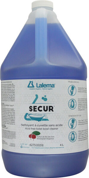 SECUR Nettoyant pour cuvette et urinoir sans acide