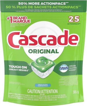 CASCADE ORIGINAL Détergent à lave-vaisselle en sachets