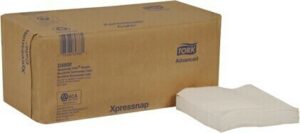 DX600 Xpressnap, Serviettes de table blanches, 12 x 500 feuilles