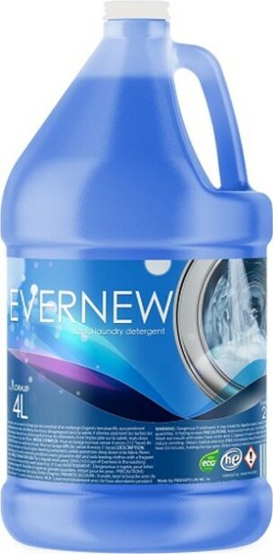 EVERNEW BLUE Détergent à lessive liquide HE 4 x 4 L / cse