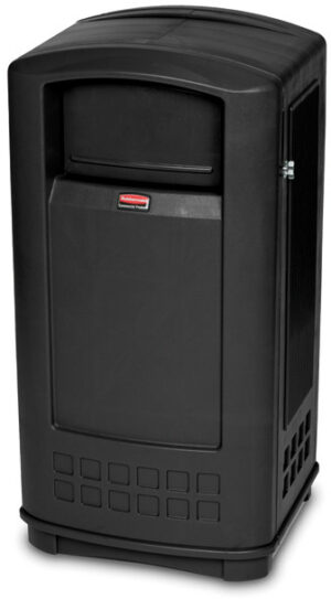 Poubelle Rubbermaid 9P90 Plaza Jr., 35 gal