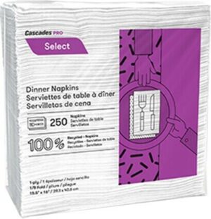 Select, Serviettes de table blanches 3000 feuilles