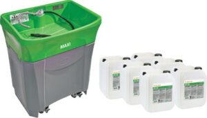 Ensemble lave-pièce en plastique Maxi 36 gallons