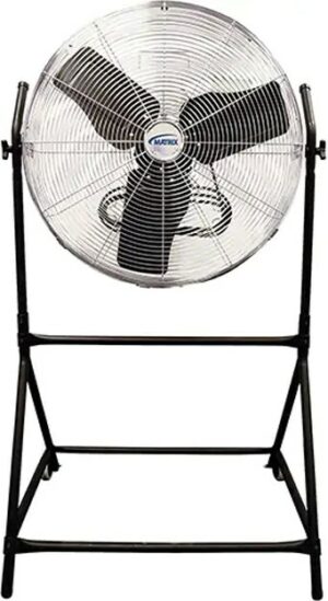 Ventilateur oscillant sur chariot, 3 vitesses