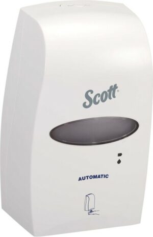 92147 SCOTT Distributeur électrique pour savons et assainisseurs à mains en mousse