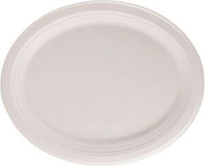 Assiette ronde en bagasse compostable