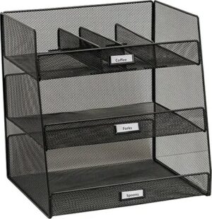 Organisateur de fournitures de salle de repos Onyx