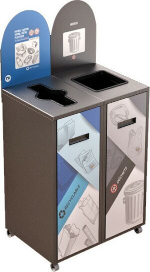 MULTIPLUS Station de recyclage double 120L