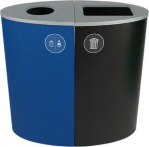 SPECTRUM Station de recyclage pour canettes et bouteilles 44 gal