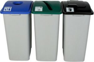 WASTE WATCHER XL Station pour déchets, canettes et papiers 87 gal